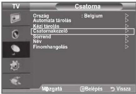 SAMSUNG LE40A4577C1DXXC - A Csatornakezelo elementel kenyelmesen zárolhat vagy hozzaadhat csatornákat. - 1