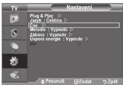 SAMSUNG LE40A4577C1DXXC - Nastavení a zobazení aktuálniho Času - 1