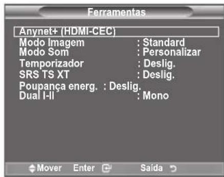 SAMSUNG LE40A4577C1DXXC - Utilizar a funcao Anynet+ - 1