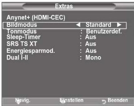 SAMSUNG LE40A4577C1DXXC - Einfaches Einstellen - 1