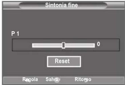 SAMSUNG LE40A4577C1DXXC - Sintonia fine dei canali - 2