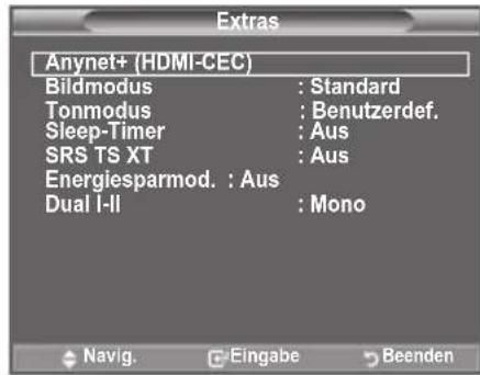 SAMSUNG LE40A4577C1DXXC - Verwenden der Anynet+-Funktionen - 1