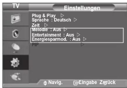 SAMSUNG LE40A4577C1DXXC - Melodie / Entertainment / Energiesparmod. - 1