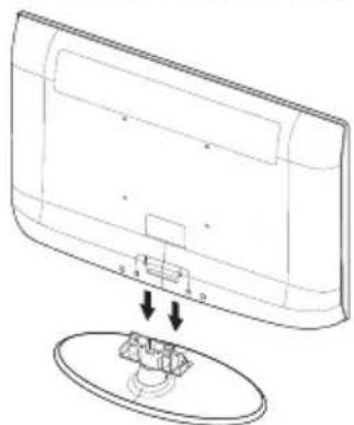 SAMSUNG LE40A4577C1DXXC - Anbringen des Standfußes - 1