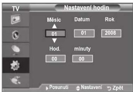 SAMSUNG LE40A4577C1DXXC - Nastavení a zobazení aktuálniho Času - 2