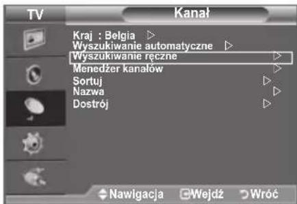 SAMSUNG LE40A4577C1DXXC - Ręczne programowania kanaiów - 1