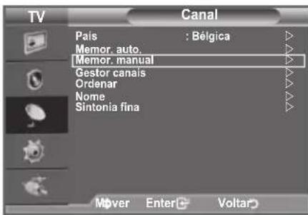 SAMSUNG LE40A4577C1DXXC - Memorizar canais manualmente - 1