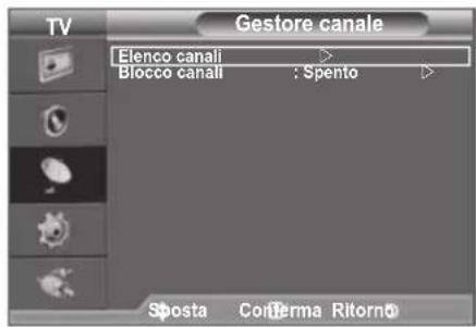 SAMSUNG LE40A4577C1DXXC - Aggiunta / Blocco di canali - 2