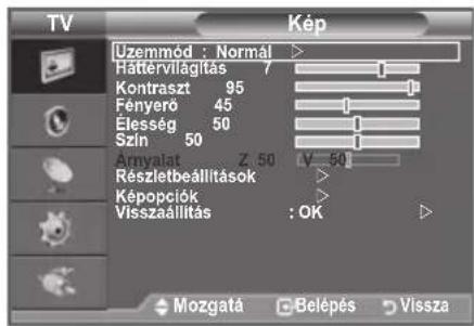 SAMSUNG LE40A4577C1DXXC - A menu megtekintése - 1