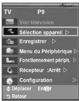 SAMSUNG LE40A4577C1DXXC - Recherche d'appareils Anynet+ et basculement entre des apparéils - 1