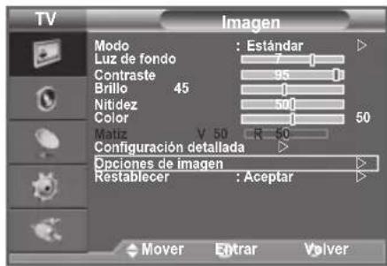SAMSUNG LE40A4577C1DXXC - Configuración de las Opciones de laImagen - 1
