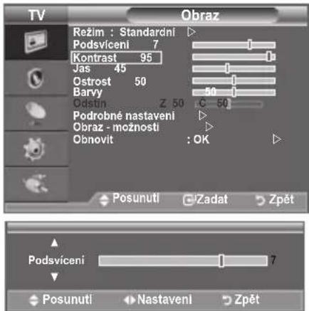 SAMSUNG LE40A4577C1DXXC - Uprava vlastniho nastaveni obrazu - 1