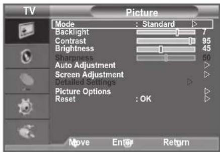 SAMSUNG LE40A4577C1DXXC - Image Reset - 1