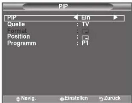 SAMSUNG LE40A4577C1DXXC - PIP: Ein/Aus - 1