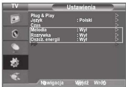 SAMSUNG LE40A4577C1DXXC - Melodia/ Rozrywka/ Oszcz. energii - 1
