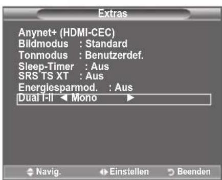 SAMSUNG LE40A4577C1DXXC - Tonmodus wahlen - 1