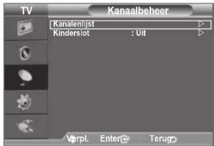 SAMSUNG LE40A4577C1DXXC - Kanalen toevoegen of vergrendelen - 2