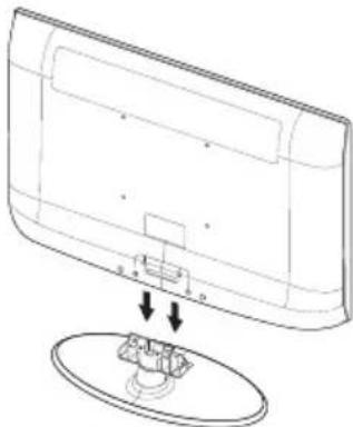 SAMSUNG LE40A4577C1DXXC - De voet installeren - 1