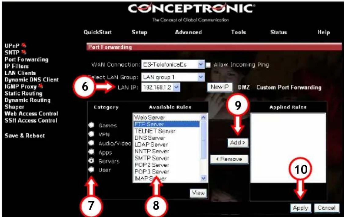 CONCEPTRONIC ADSL2+ Router - MAGYAR - 1