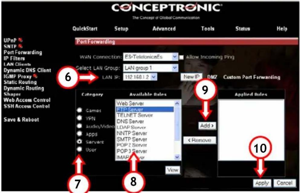 CONCEPTRONIC ADSL2+ Router - DEUTSCH - 1