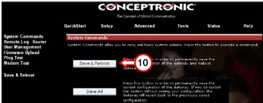 CONCEPTRONIC ADSL2+ Router - PORTUGUES - 1