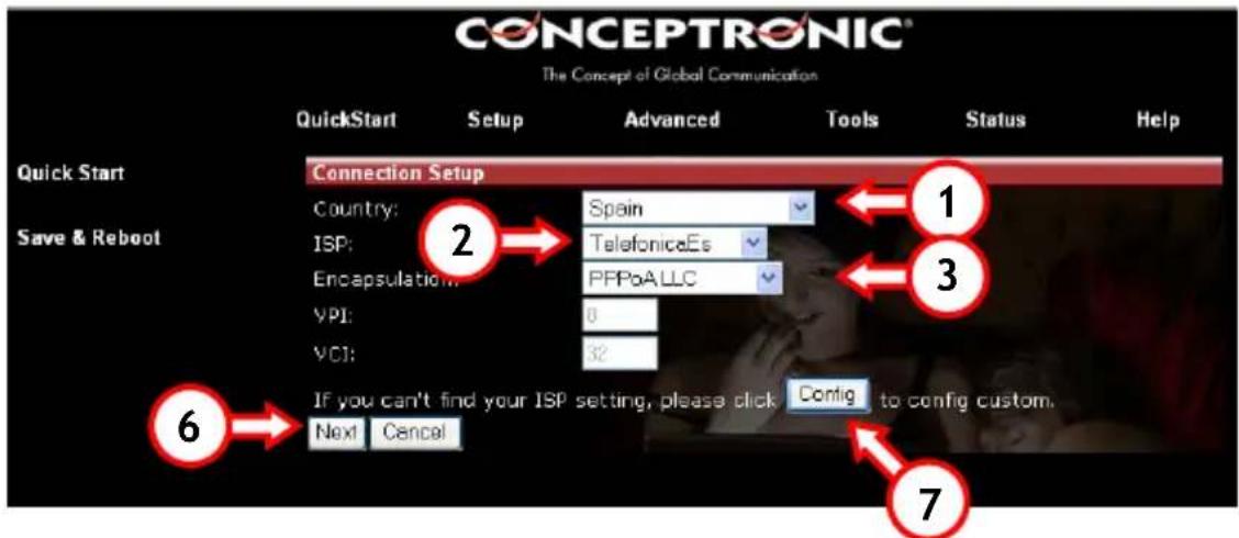 CONCEPTRONIC ADSL2+ Router - FRANÇAIS - 1
