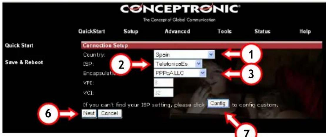 CONCEPTRONIC ADSL2+ Router - PORTUGUES - 1