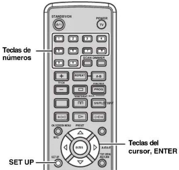 YAMAHA PianoCraft MCRE810 - Paso 5: Ajuste del idioma predeterminado para audio, subtoyulos y menu de disco - 1