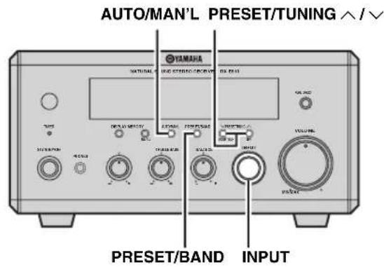 YAMAHA PianoCraft MCRE810 - Automatisk stationsinstalling - 1