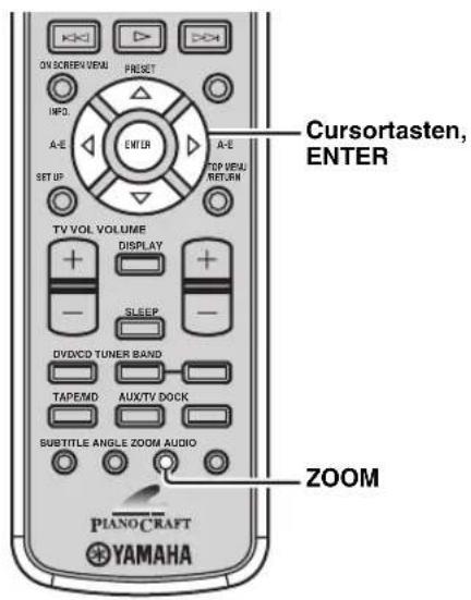 YAMAHA PianoCraft MCRE810 - Zoomen des Bildes DVD VCD - 1