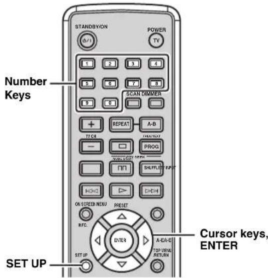 YAMAHA PianoCraft MCRE810 - Step 5: Set the default audio, subtitle, and disc menu languages - 1