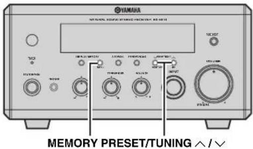 YAMAHA PianoCraft MCRE810 - Handmatig voorprogrammeren - 1