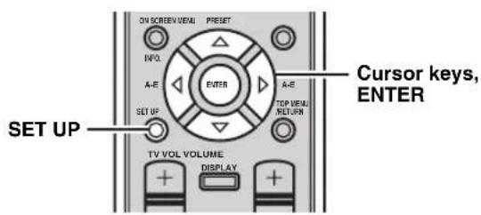 YAMAHA PianoCraft MCRE810 - Step 4: Set the OSD language - 1