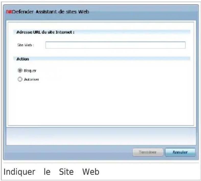 BITDEFENDER Total Security 2010 - Création de régles de Contrôle Web - 1