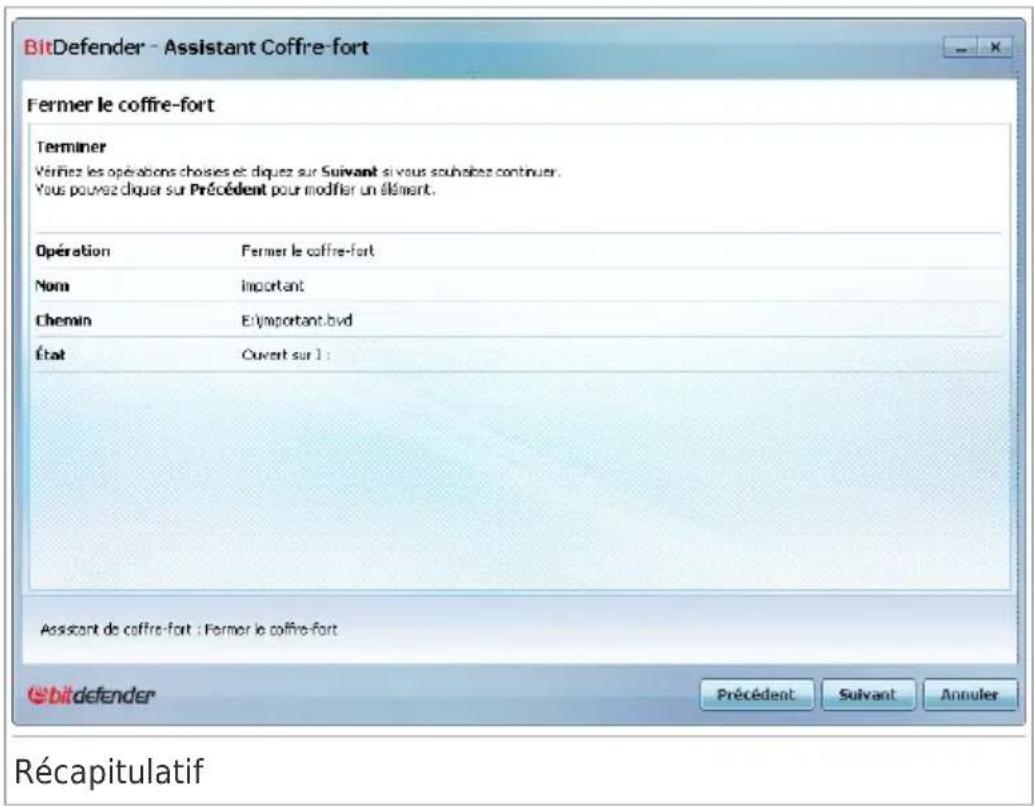 BITDEFENDER Total Security 2010 - Étape 2/3 - Récapitulatif - 1