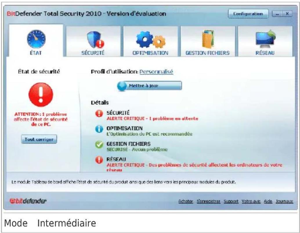 BITDEFENDER Total Security 2010 - BitDefender Total Security 2010 - 1