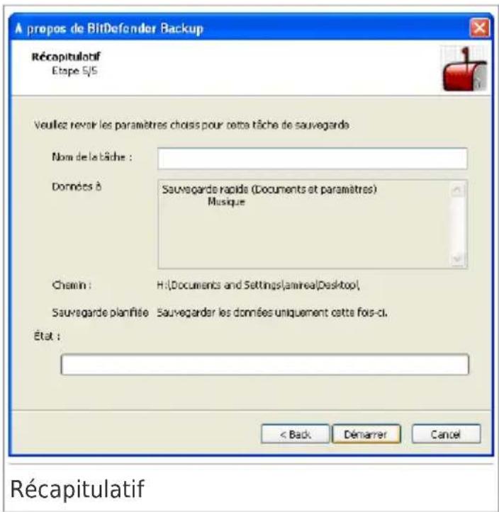 BITDEFENDER Total Security 2010 - Etape 5 sur 5 - Résumé - 1