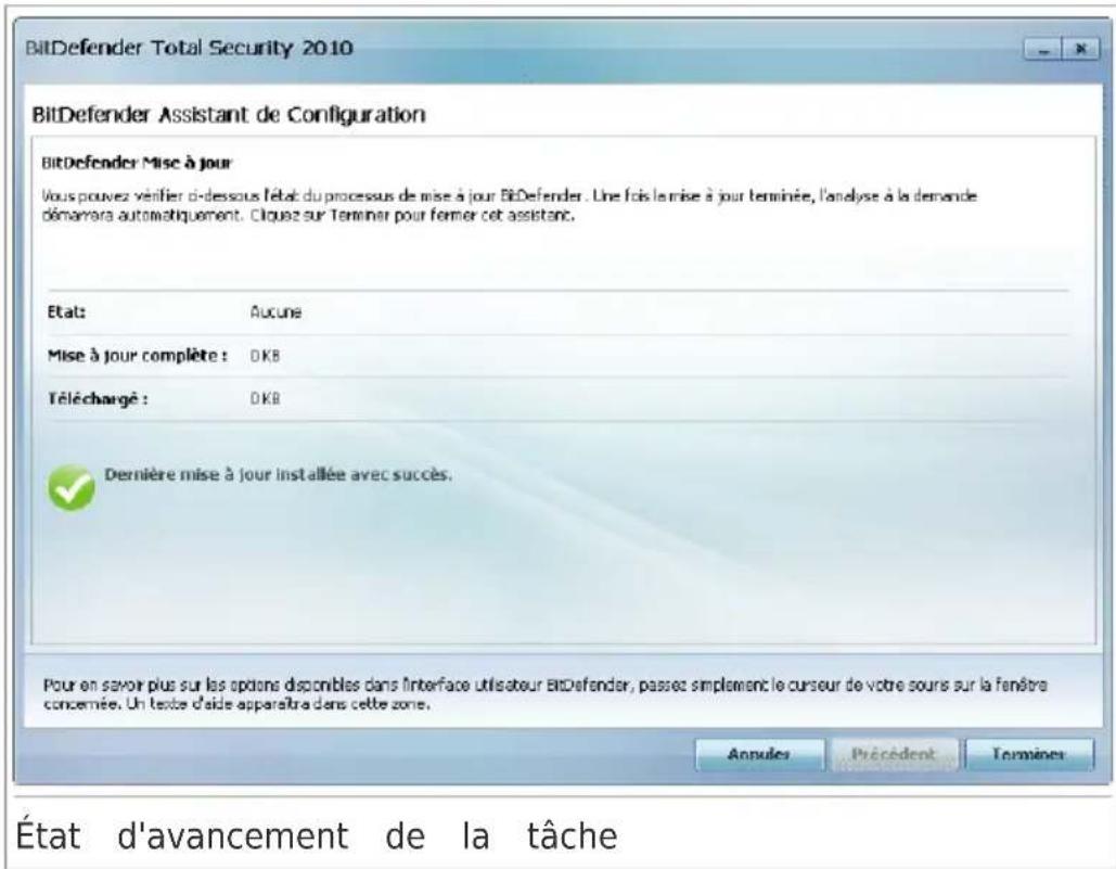 BITDEFENDER Total Security 2010 - Étape 7 - Terminer - 1