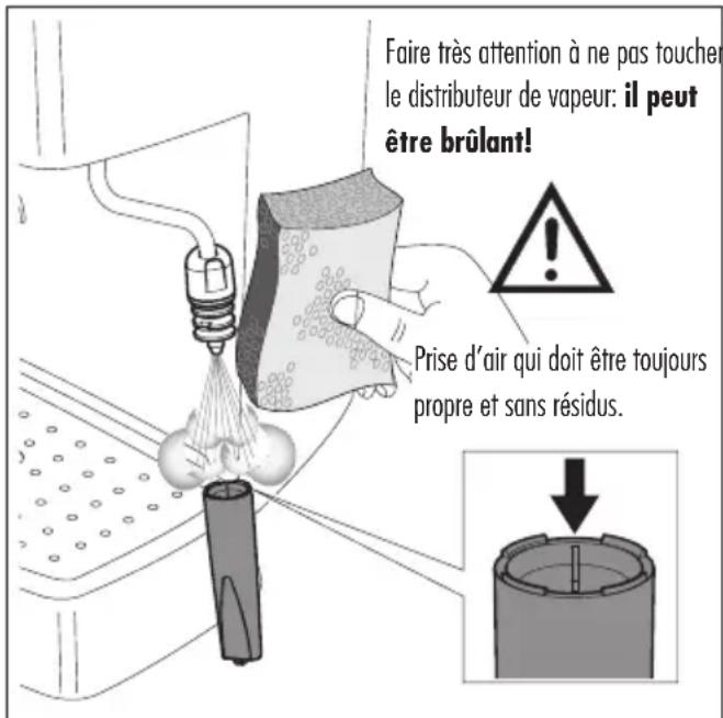 GAGGIA Espresso Color - Instructions de nettoyage - 1