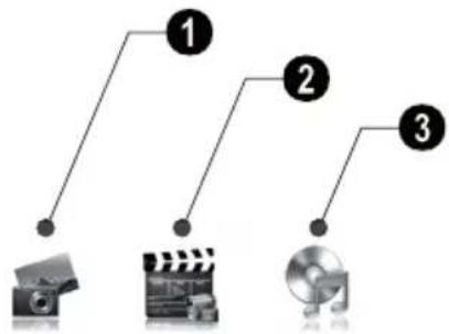 AGFAPHOTO AF 5087MS - Przegląd funkcji menu - 1