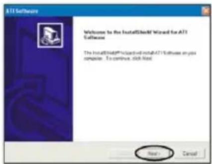 Peak Radeon HD 3850 - Section 2. Software Installation - 1
