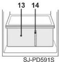 SHARP SJPD691SB - POPIS - 6