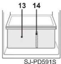 SHARP SJPD691SB - Po3MopoxyBaHH - 2
