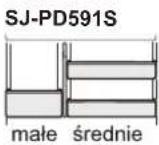 SHARP SJPD691SB - Pojemniki uzytkowe - 1