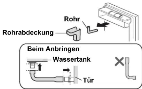 SHARP SJPD691SB - Wassertank entfernen - 1