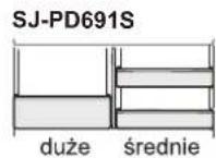 SHARP SJPD691SB - Pojemniki uzytkowe - 3
