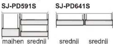 SHARP SJPD691SB - Uporabni predali - 1
