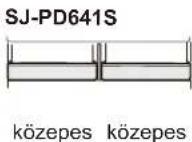 SHARP SJPD691SB - Többfunkciós rekeszek - 2