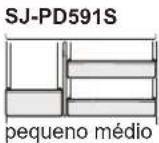 SHARP SJPD691SB - Receptáculos para diversos fins - 1