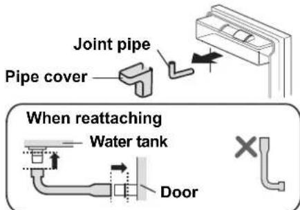 SHARP SJPD691SB - How to remove the water tank - 1